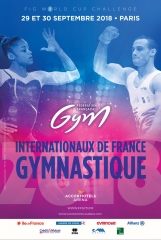 GYMNOVA, fournisseur officiel des Internationaux de France de gymnastique
