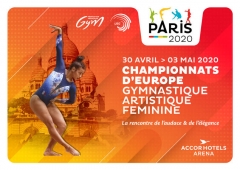 GYMNOVA fournisseur des Championnats d’Europe de Gymnastique Artistique