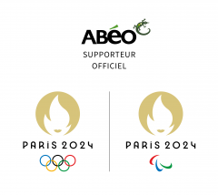 ABEO et GYMNOVA, Supporters Officiels des Jeux Olympiques de Paris 2024
